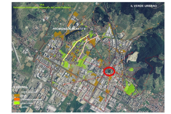Il sistema verde urbano: organizzazione, struttura, connessioni, funzione urbana dominante (cod. AF3-466414)